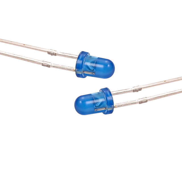Blue 5mm LED Chip THT Through the Hole Light Emitting Diode 